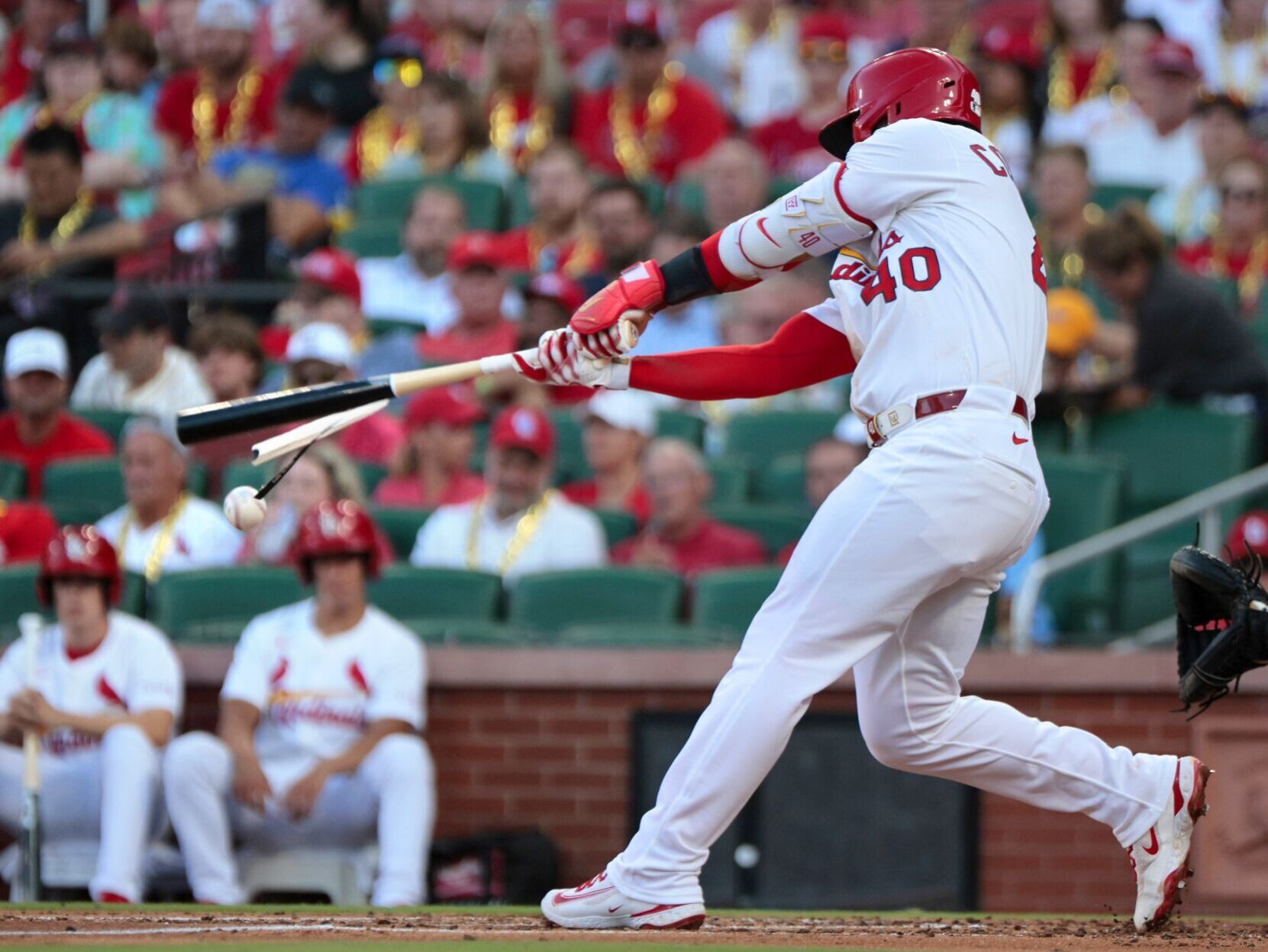 In Cardinals鈥 loss to Nationals, issues vs. lefties and pitch-to-contact troubles collided